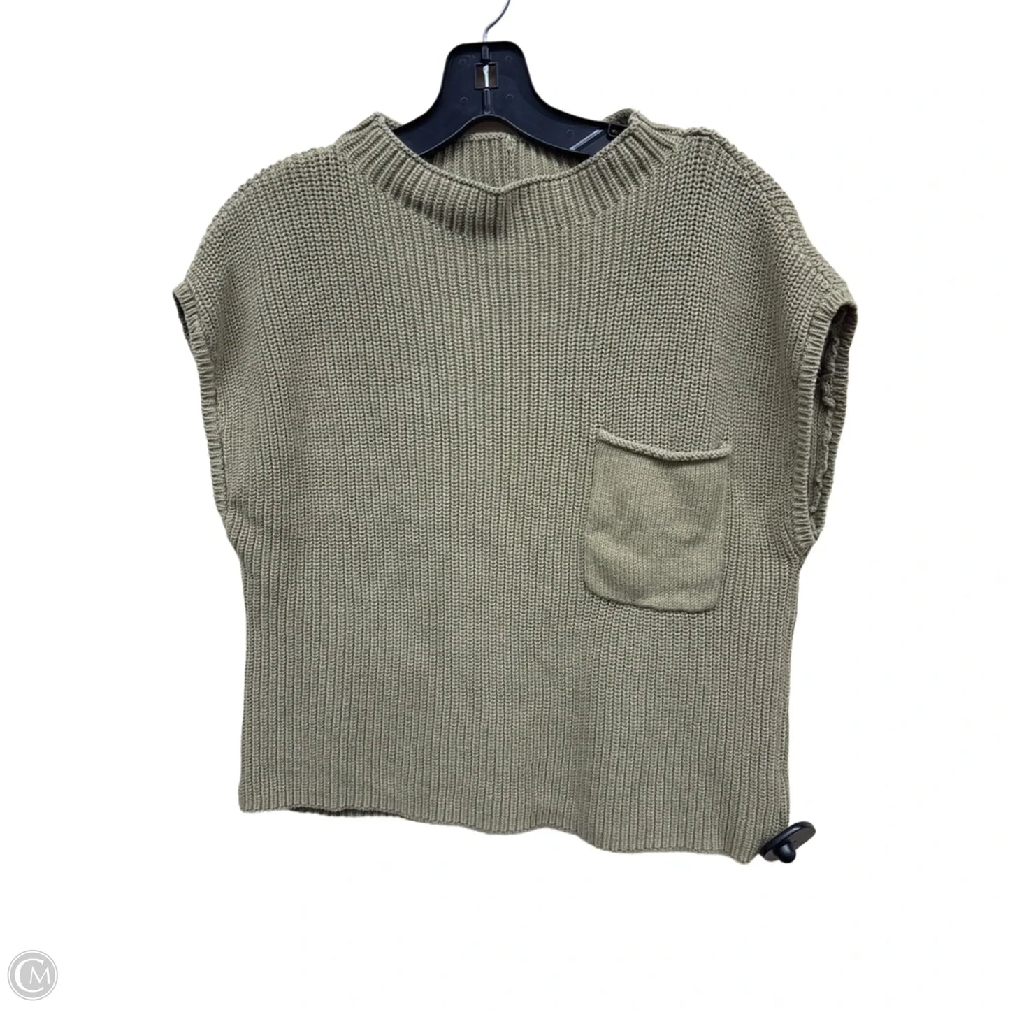 Top Sleeveless By Clothes Mentor In Green, Size: S