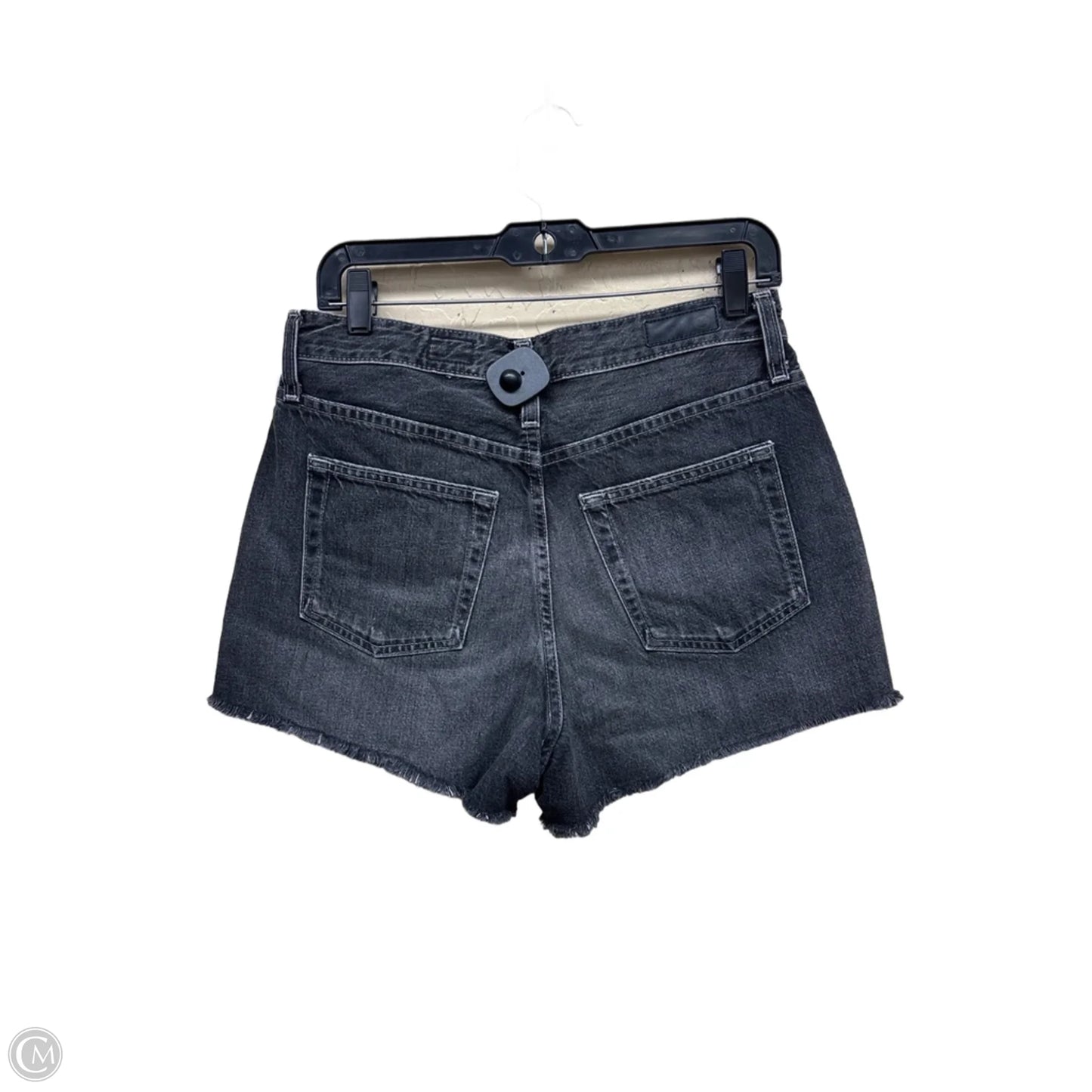 Shorts By Ag Jeans In Black Denim, Size: 8