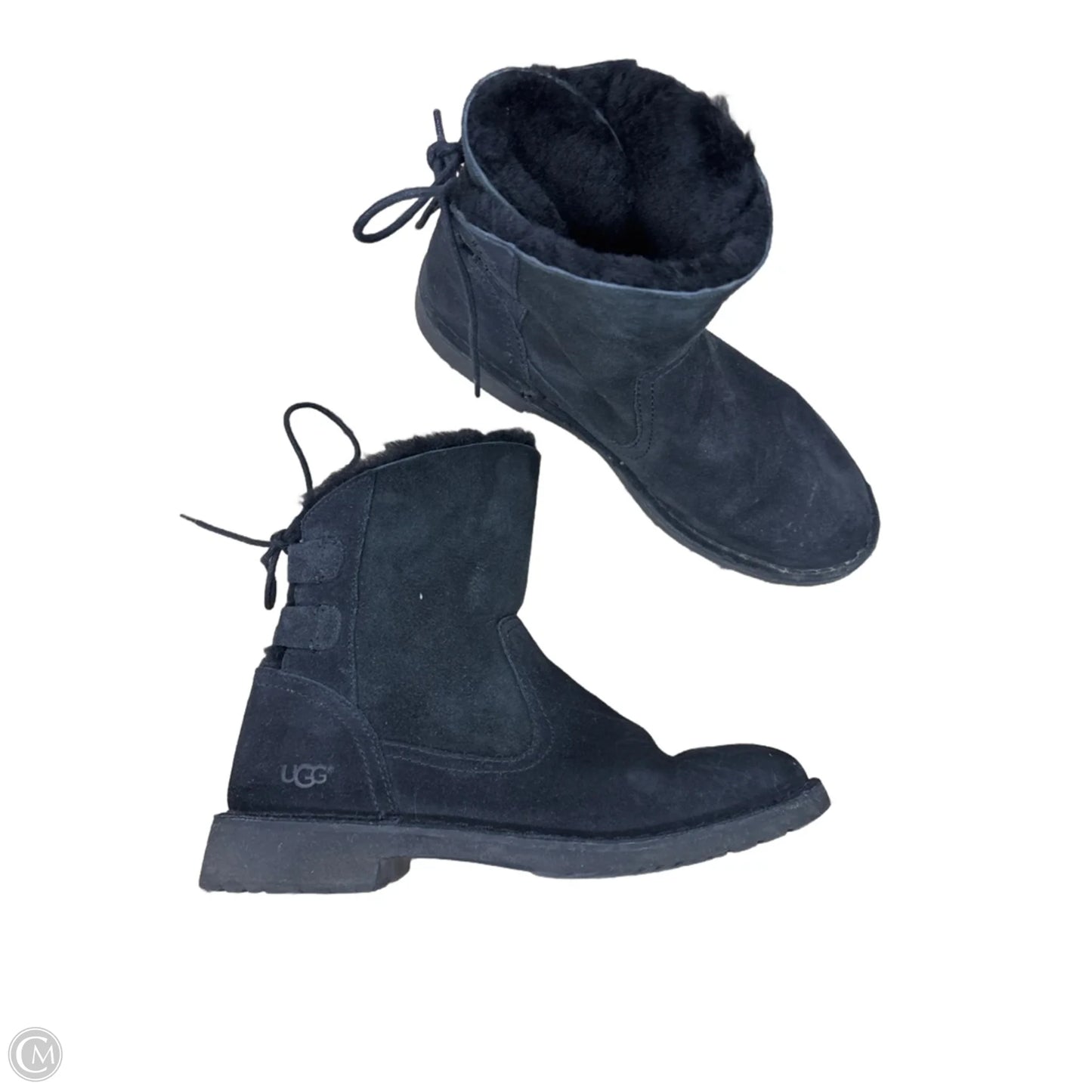 Boots Designer By Ugg In Black, Size: 9