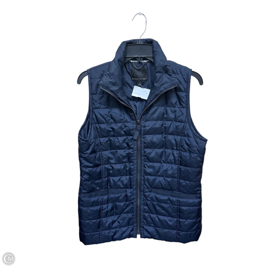 Vest Puffer & Quilted By Banana Republic In Navy, Size: S