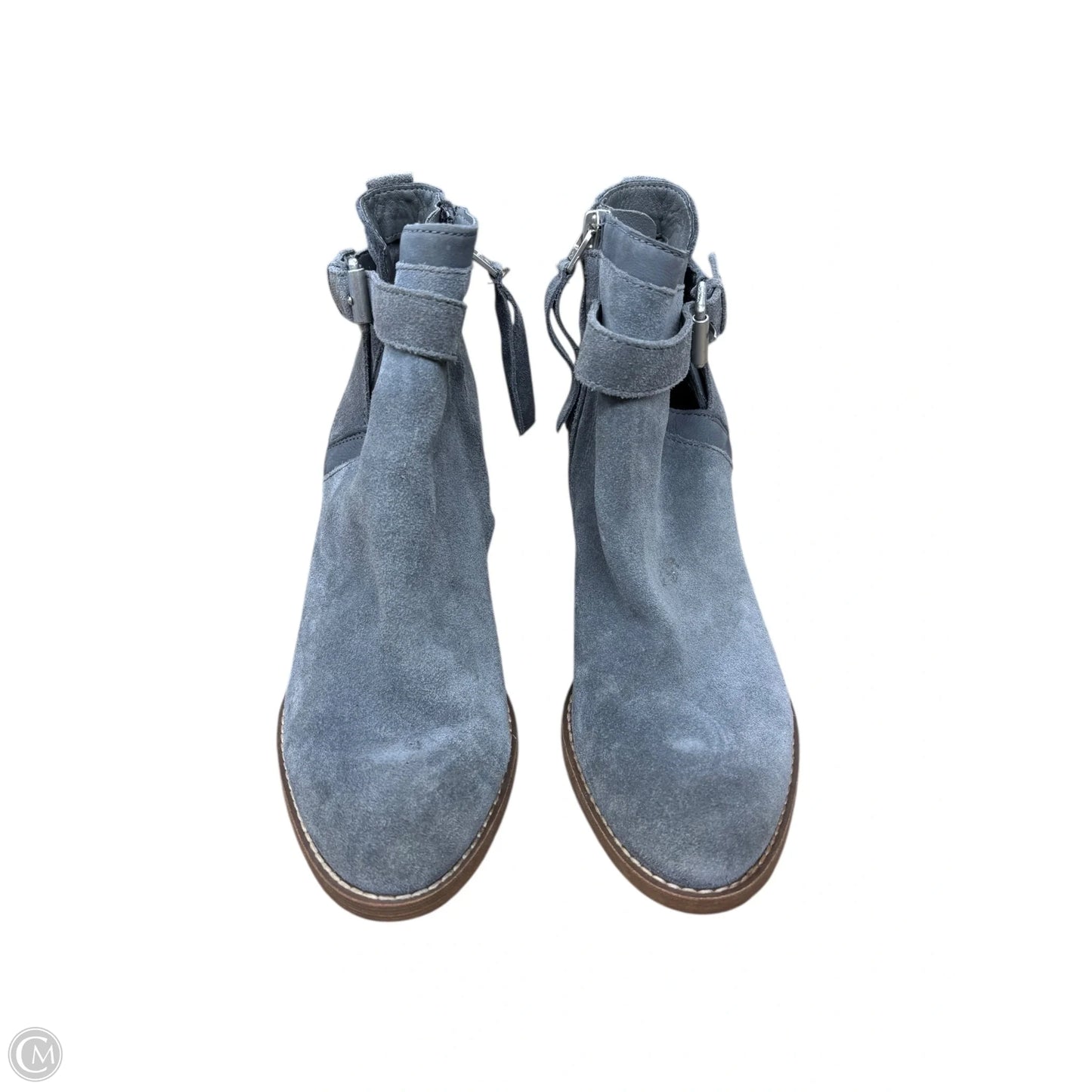 Boots Ankle Heels By Sam Edelman In Grey, Size: 6