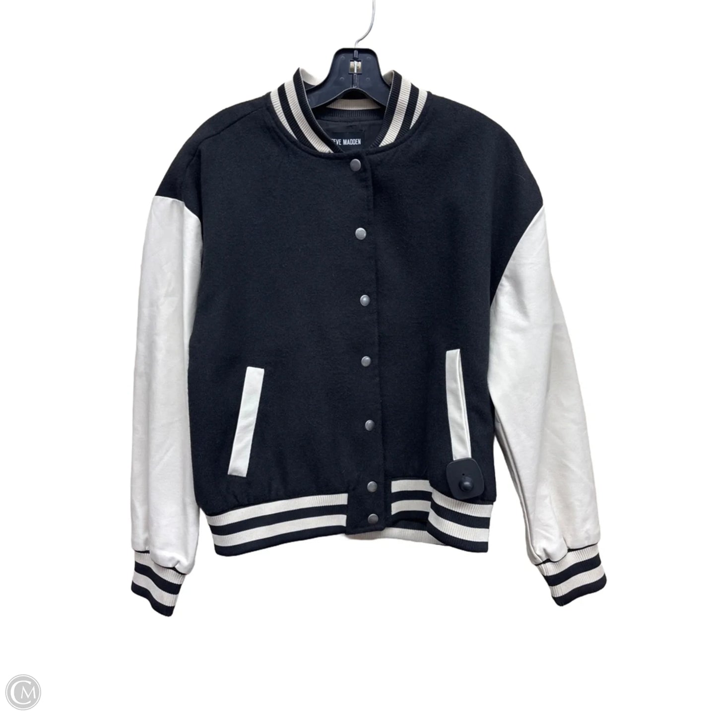 Jacket Other By Steve Madden In Black & Cream, Size: S