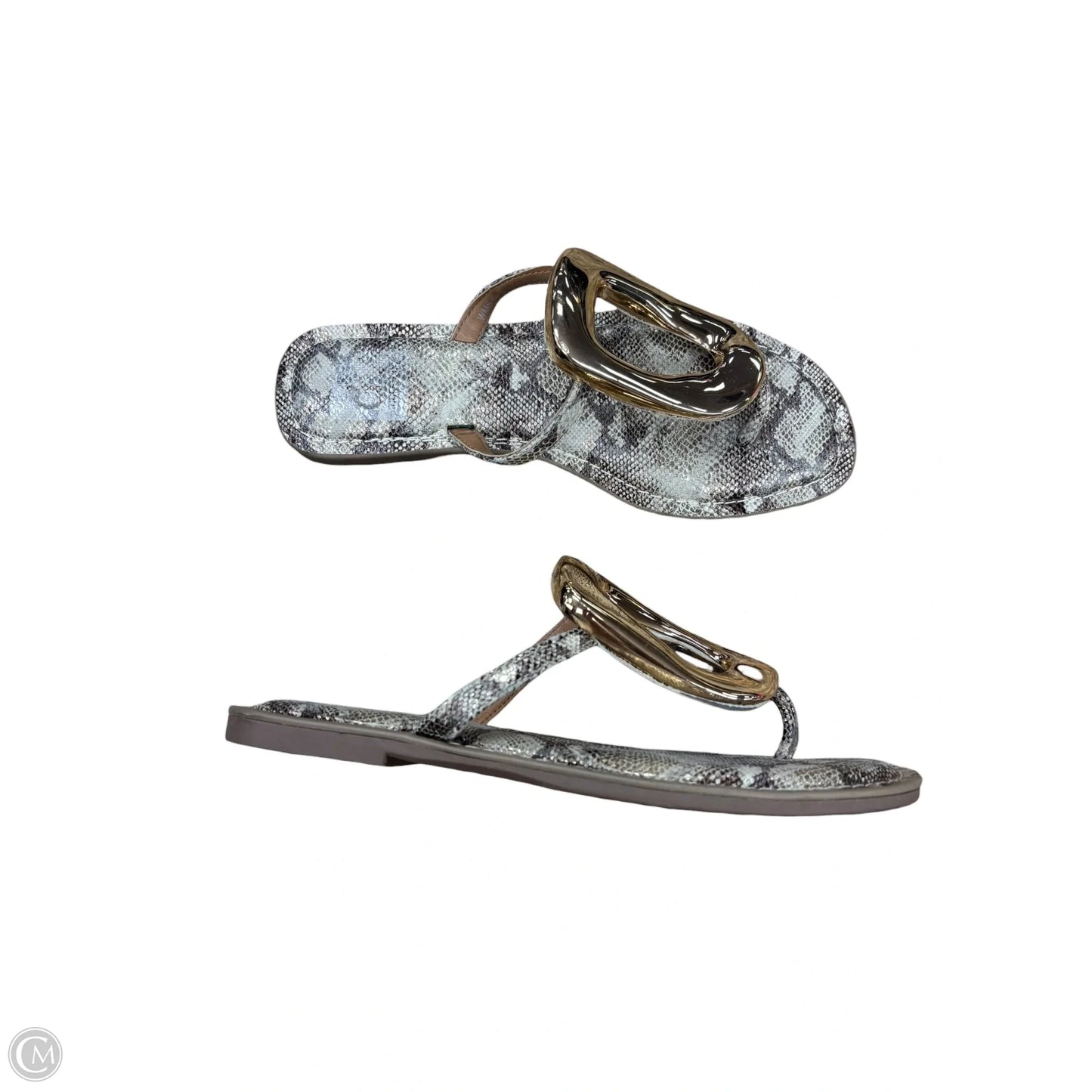 Sandals Flats By Dolce Vita In Gold, Size: 6