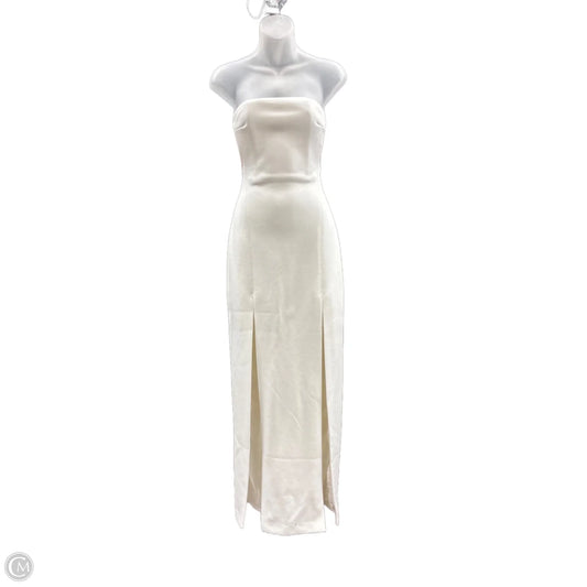 Dress Party Long By Misha In White, Size: Xxs