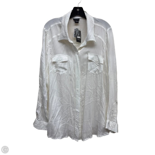 Top Long Sleeve By Torrid In White, Size: 2