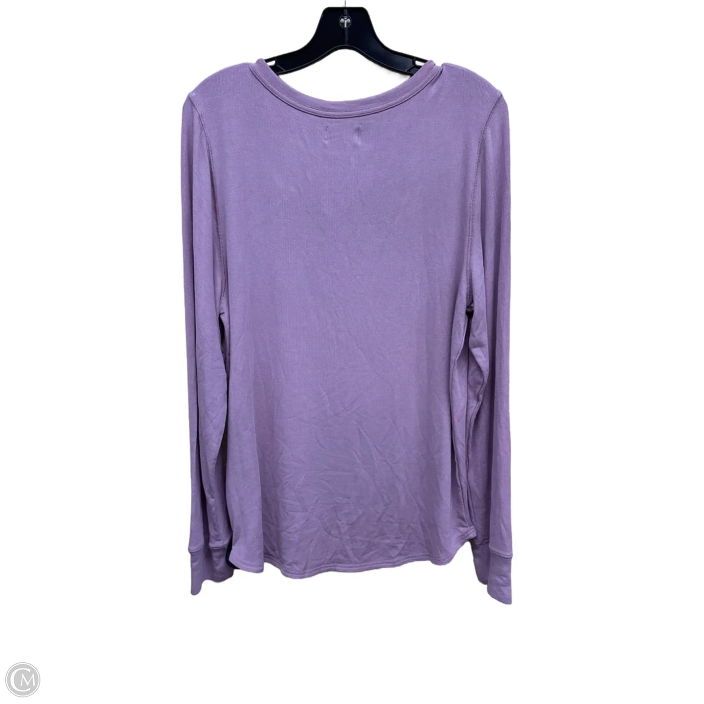 Top Long Sleeve By Thread And Supply In Purple, Size: Xl