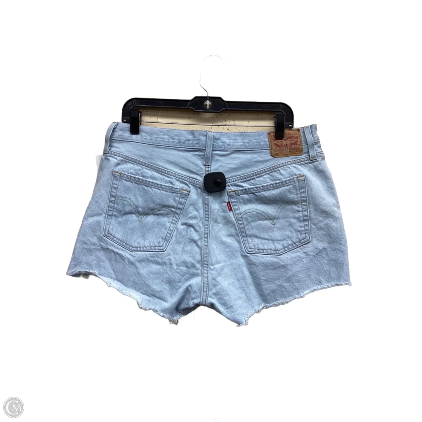 Shorts By Levis In Blue Denim, Size: 16