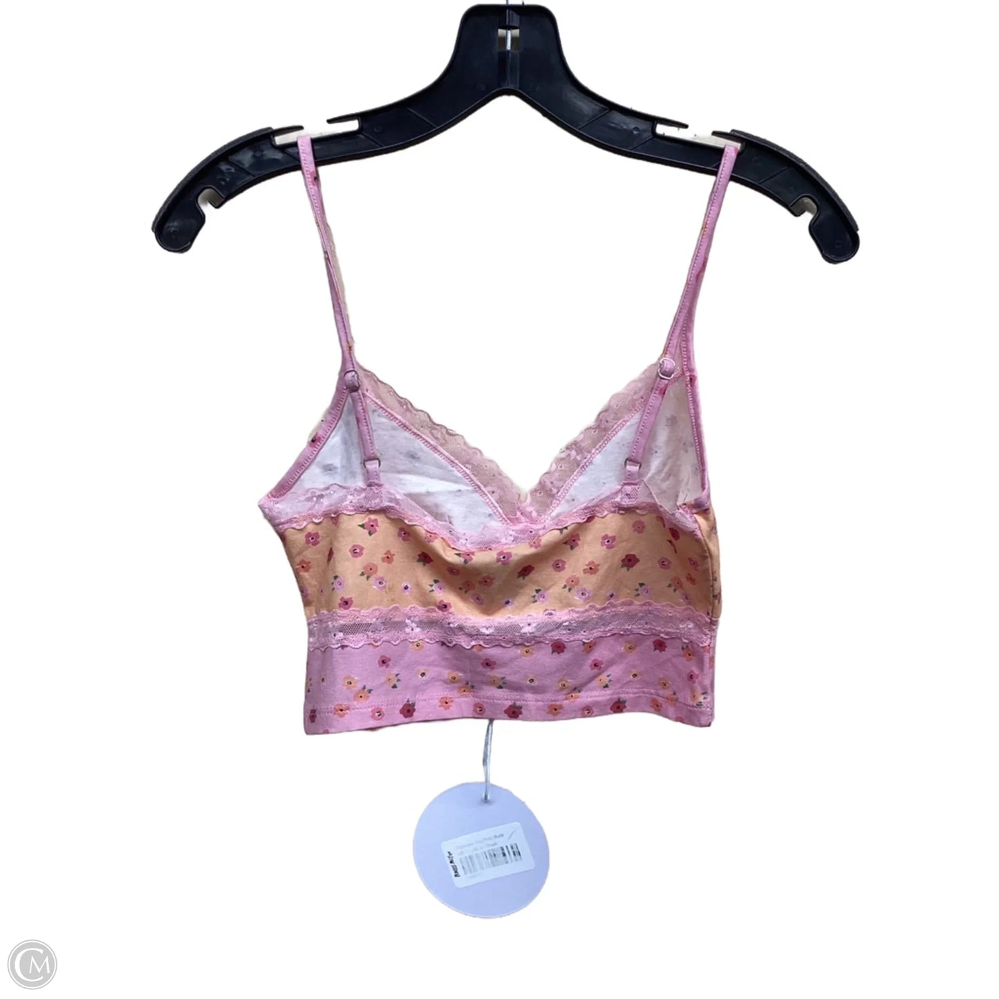 Bra By Clothes Mentor In Orange & Pink, Size: 0