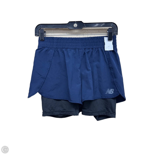 Athletic Shorts By New Balance In Blue, Size: Xs
