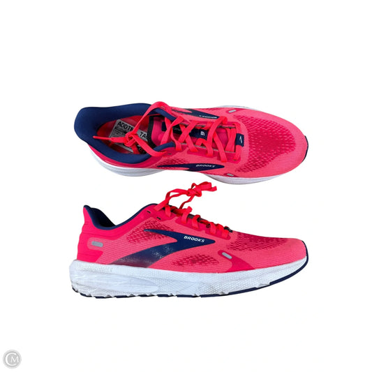 Shoes Athletic By Brooks In Pink, Size: 9