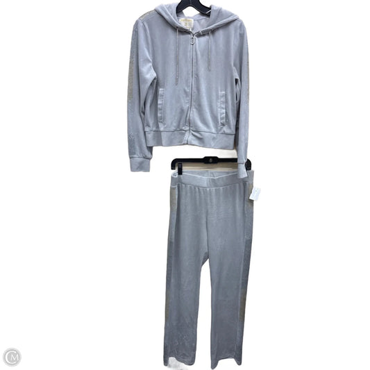 Athletic Pants 2pc By Juicy Couture In Grey, Size: M