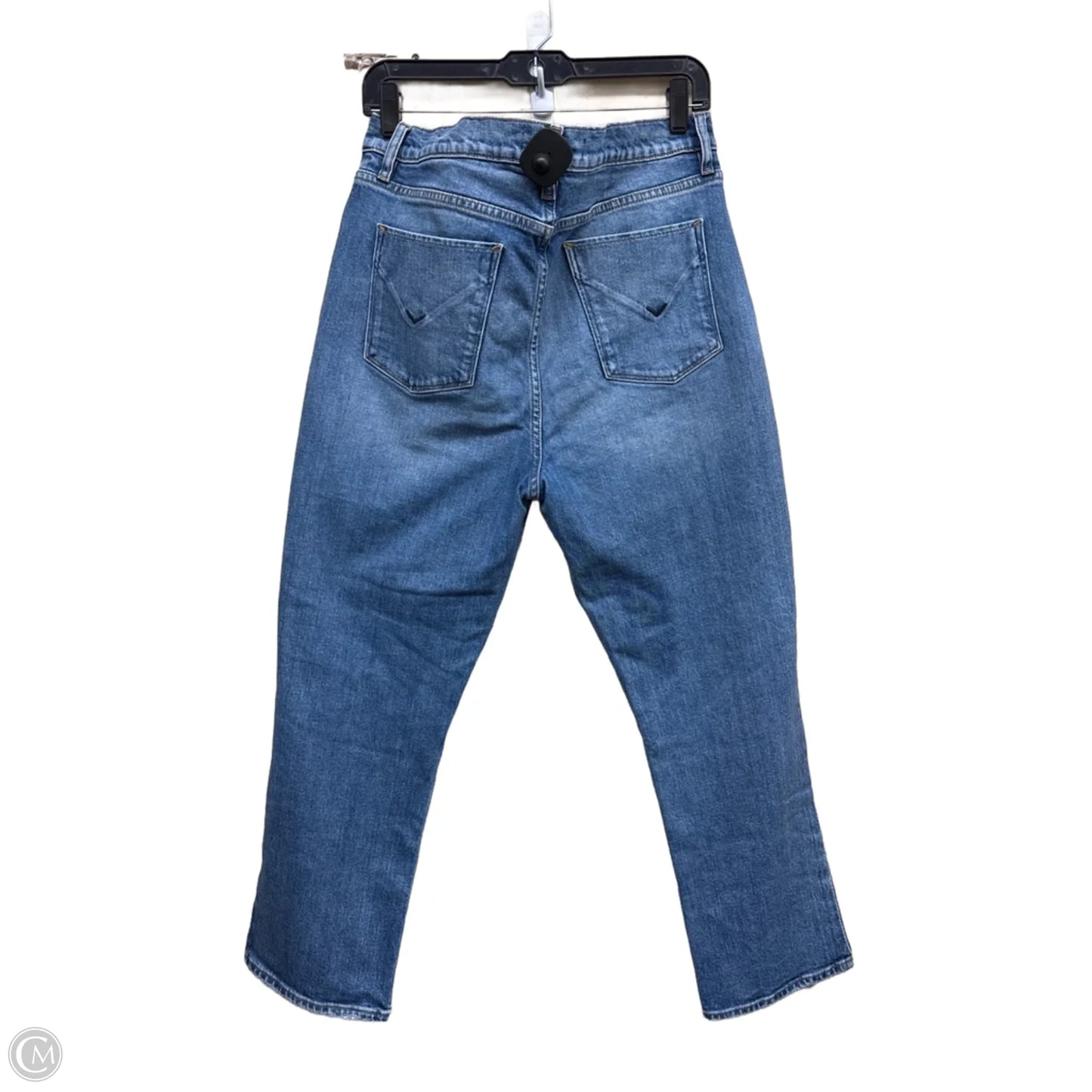 Jeans Straight By Hudson In Blue Denim, Size: 14