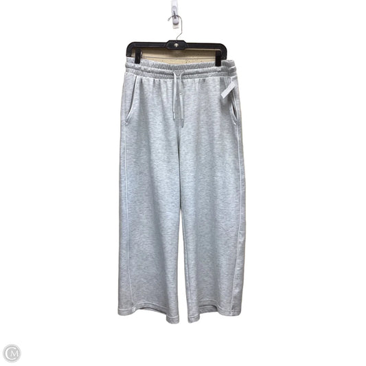 Athletic Pants By Yogalicious In Grey, Size: L