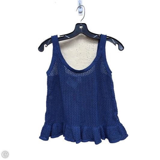 Top Sleeveless By Old Navy In Blue, Size: S