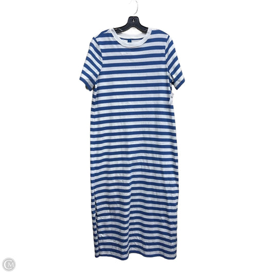 Dress Casual Maxi By Old Navy In Striped Pattern, Size: M