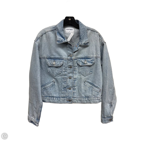 Jacket Denim By Old Navy In Blue Denim, Size: M