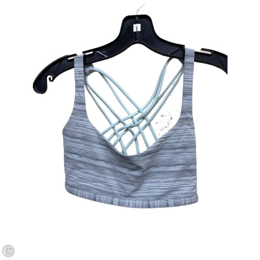 Athletic Bra By Lululemon In Grey, Size: 8
