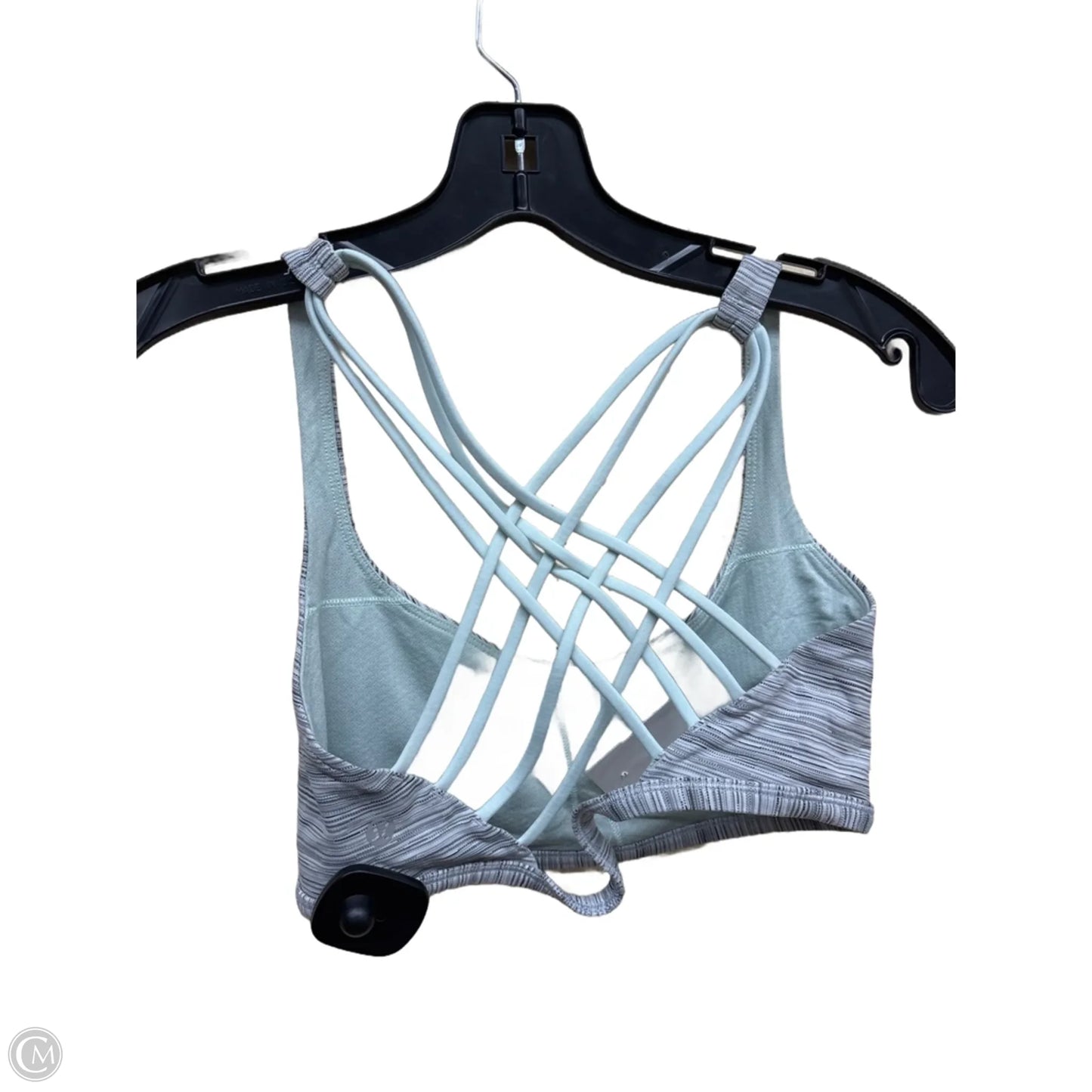 Athletic Bra By Lululemon In Grey, Size: 8