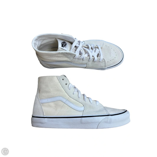 Shoes Sneakers By Vans In Cream, Size: 10.5