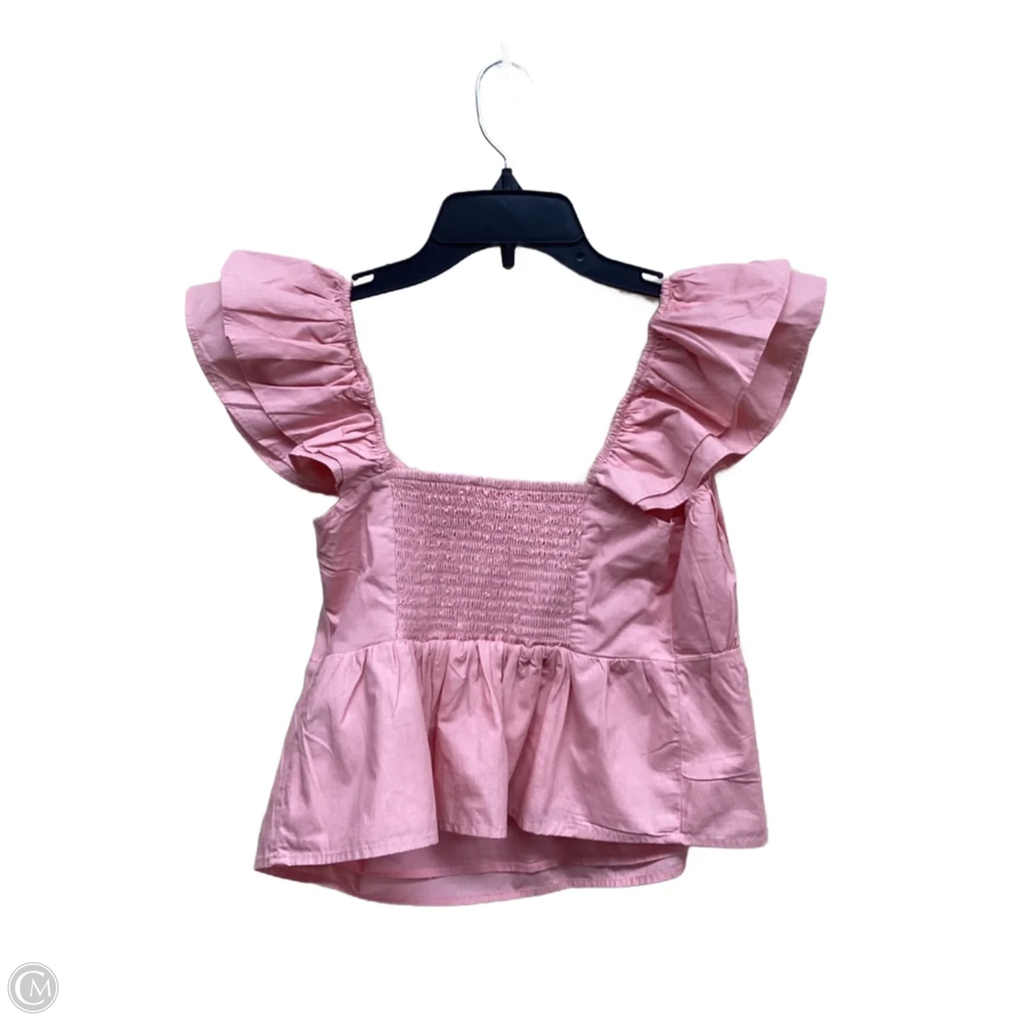 Top Sleeveless By Abercrombie And Fitch In Pink, Size: M