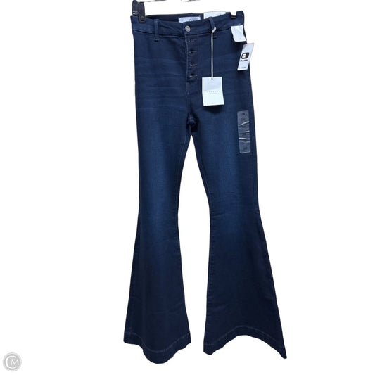 Jeans Flared By Kancan In Blue Denim, Size: 2