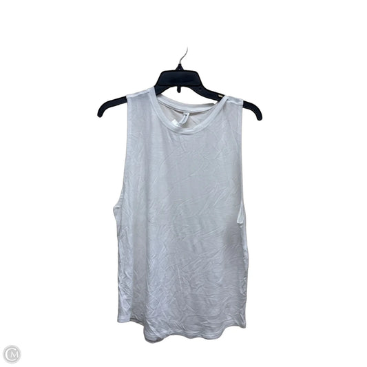 Athletic Tank Top By Athleta In White, Size: M