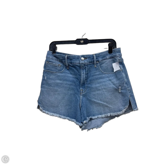 Shorts By Good American In Blue Denim, Size: 12