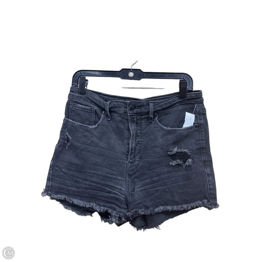 Shorts By Good American In Black Denim, Size: 10