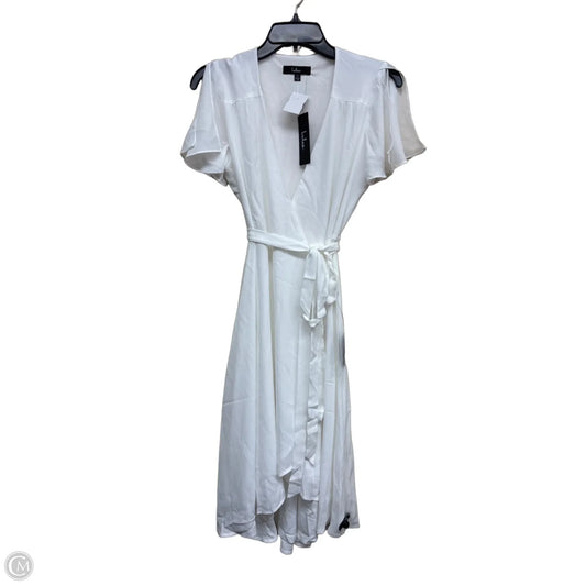 Dress Casual Midi By Lulus In White, Size: Xs
