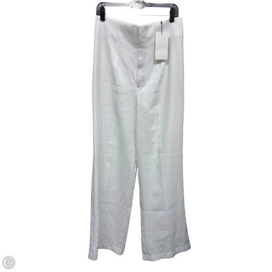 Pants Dress By Zara In White, Size: L