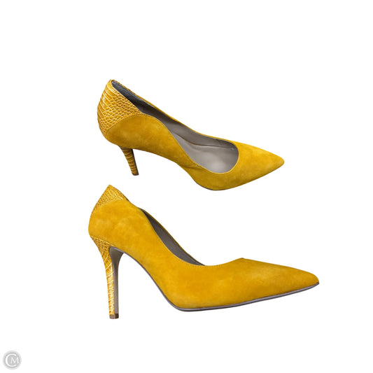 Shoes Heels Stiletto By White House Black Market In Yellow, Size: 9.5
