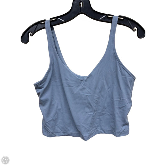 Athletic Tank Top By Lululemon In Blue, Size: 10