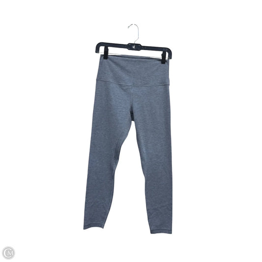 Athletic Leggings By Lululemon In Grey, Size: 8
