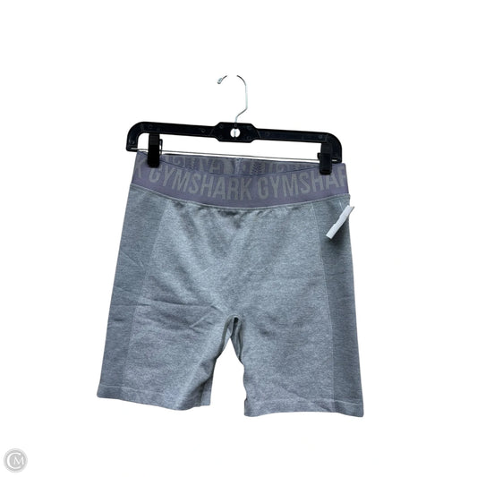 Athletic Shorts By Gym Shark In Grey & Purple, Size: L