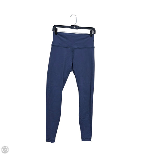 Athletic Leggings By Lululemon In Blue, Size: 8