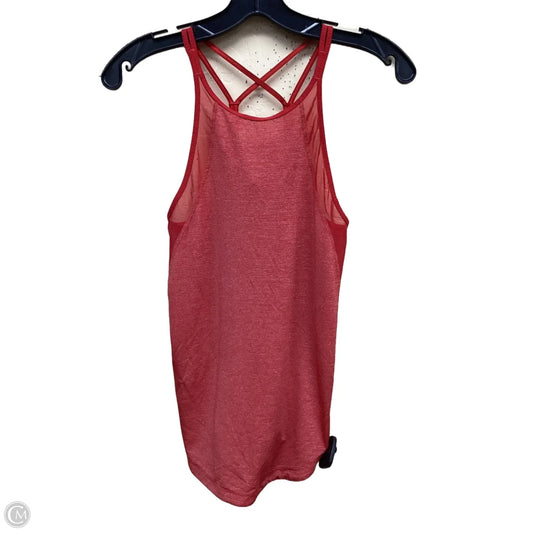 Athletic Tank Top By Lululemon In Red, Size: S