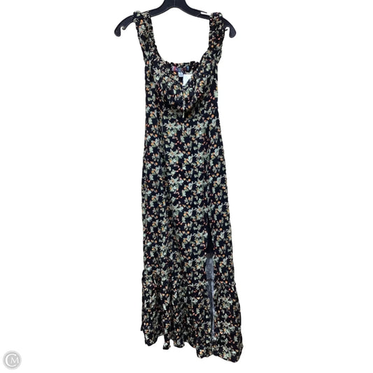Dress Casual Maxi By Urban Outfitters In Floral Print, Size: S