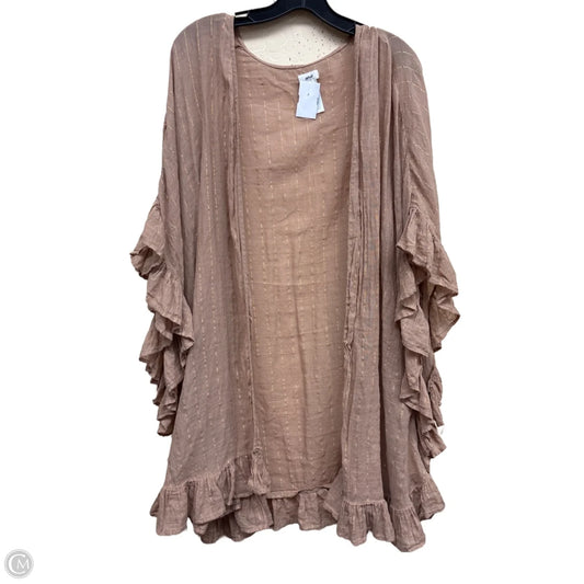 Swimwear Cover-up By Aerie In Tan, Size: Osfm