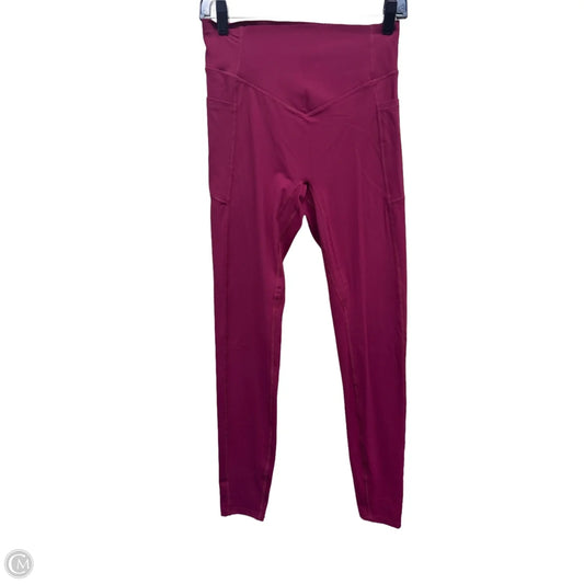 Athletic Leggings By Clothes Mentor In Pink, Size: M