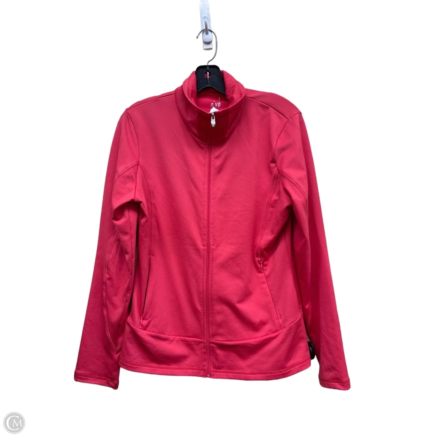 Athletic Jacket By Clothes Mentor In Pink, Size: M