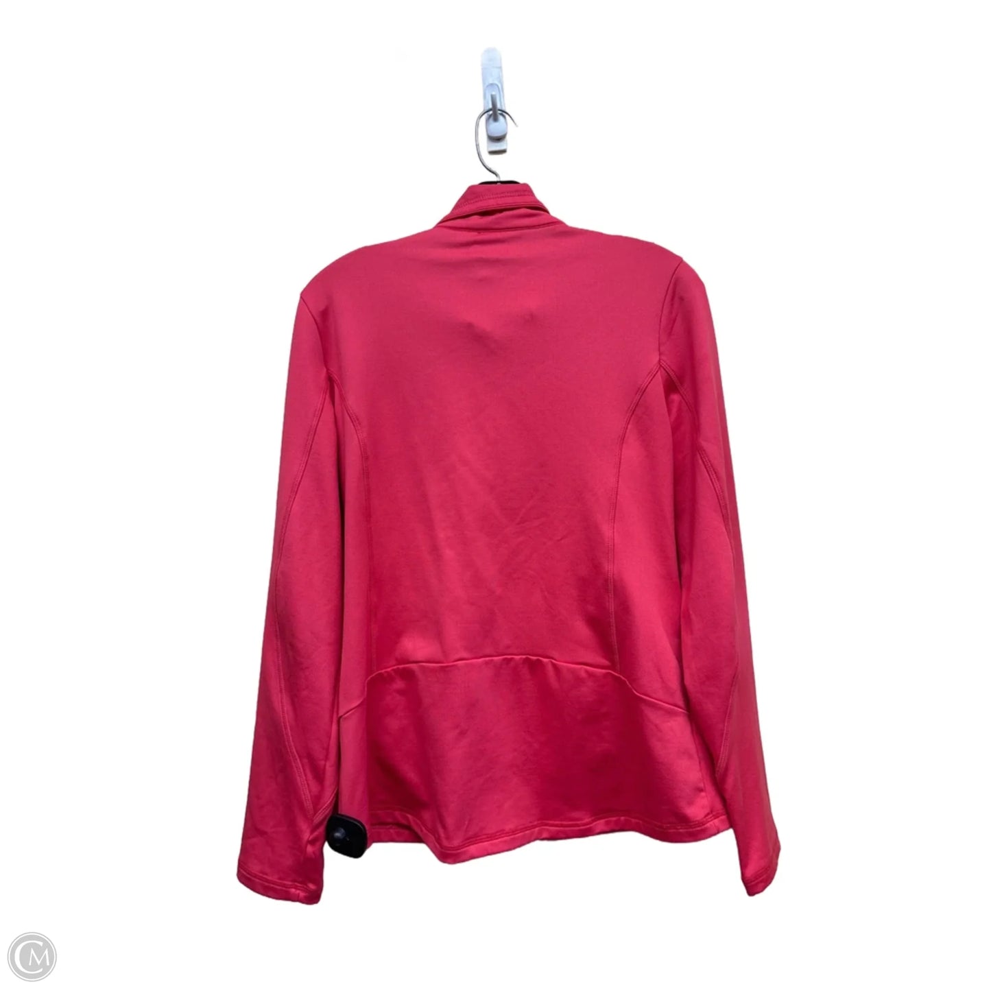Athletic Jacket By Clothes Mentor In Pink, Size: M