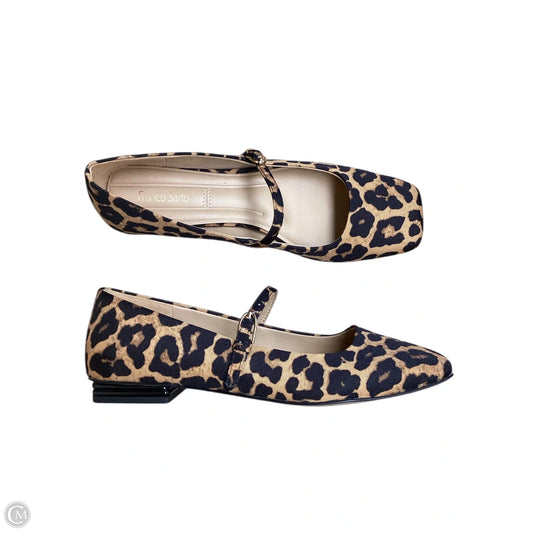 Shoes Flats By Franco Sarto In Animal Print, Size: 7.5