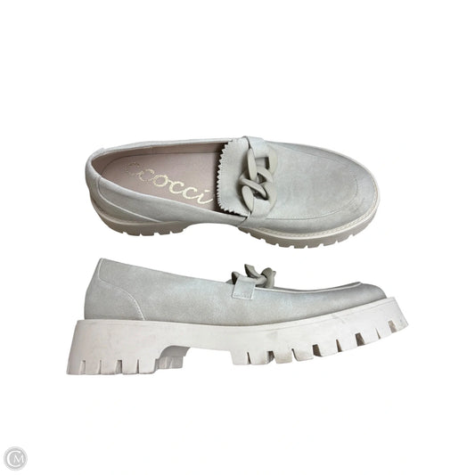 Shoes Heels Block By Clothes Mentor In Tan, Size: 8