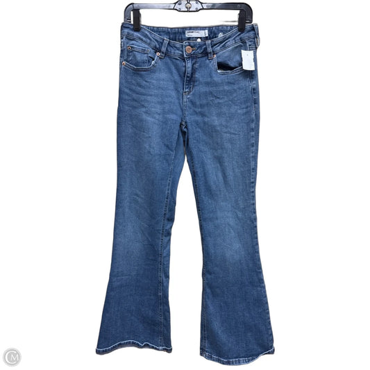 Jeans Flared By Garage In Blue Denim, Size: 10