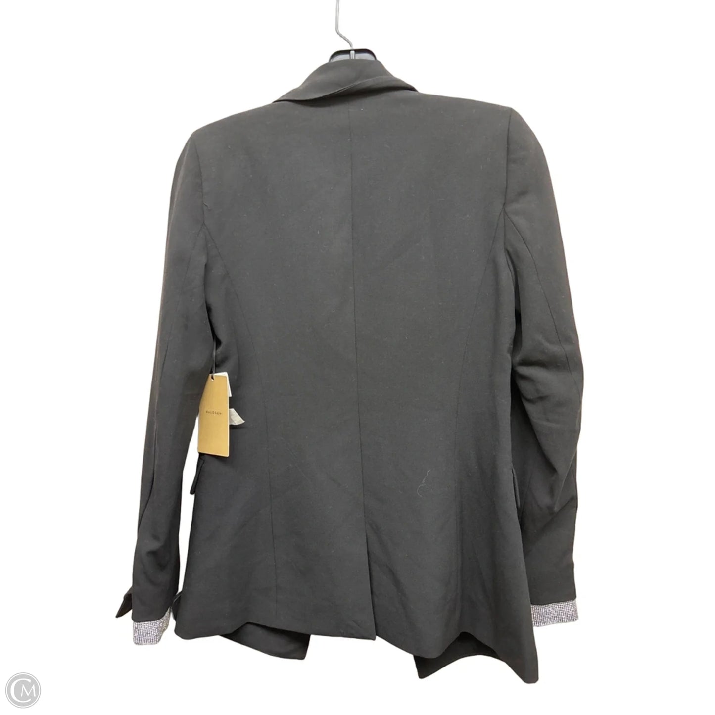 Blazer By Halogen In Black & Silver, Size: Xxs