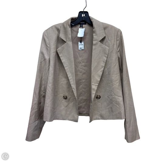 Blazer By Express In Tan, Size: Xs