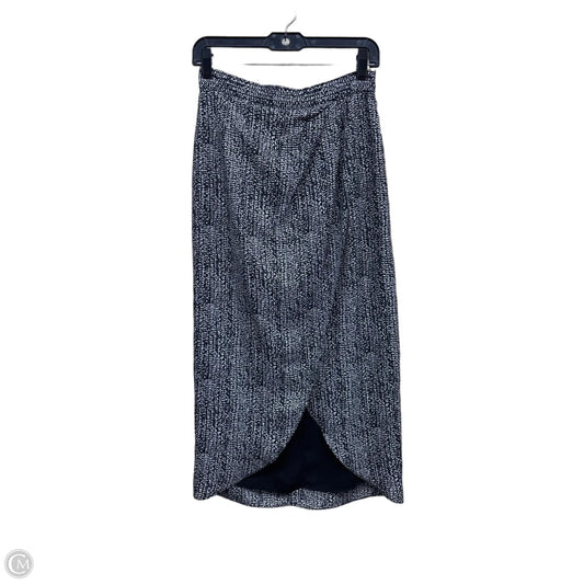 Skirt Maxi By Clothes Mentor In Black & White, Size: 8