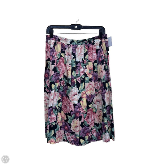 Skirt Maxi By Russ In Floral Print, Size: 10