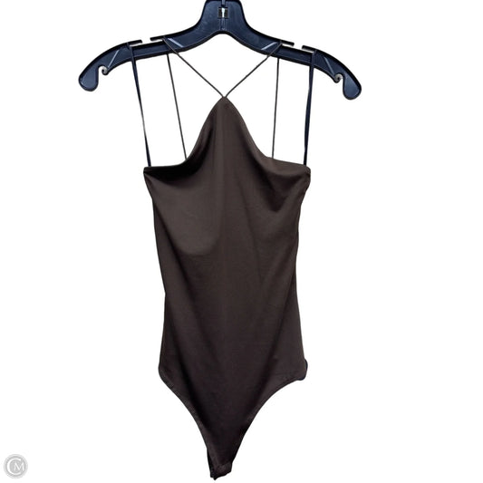 Bodysuit By H&m In Brown, Size: Xs