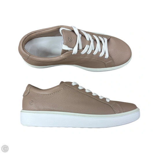 Shoes Sneakers By Ecco In Tan, Size: 6.5